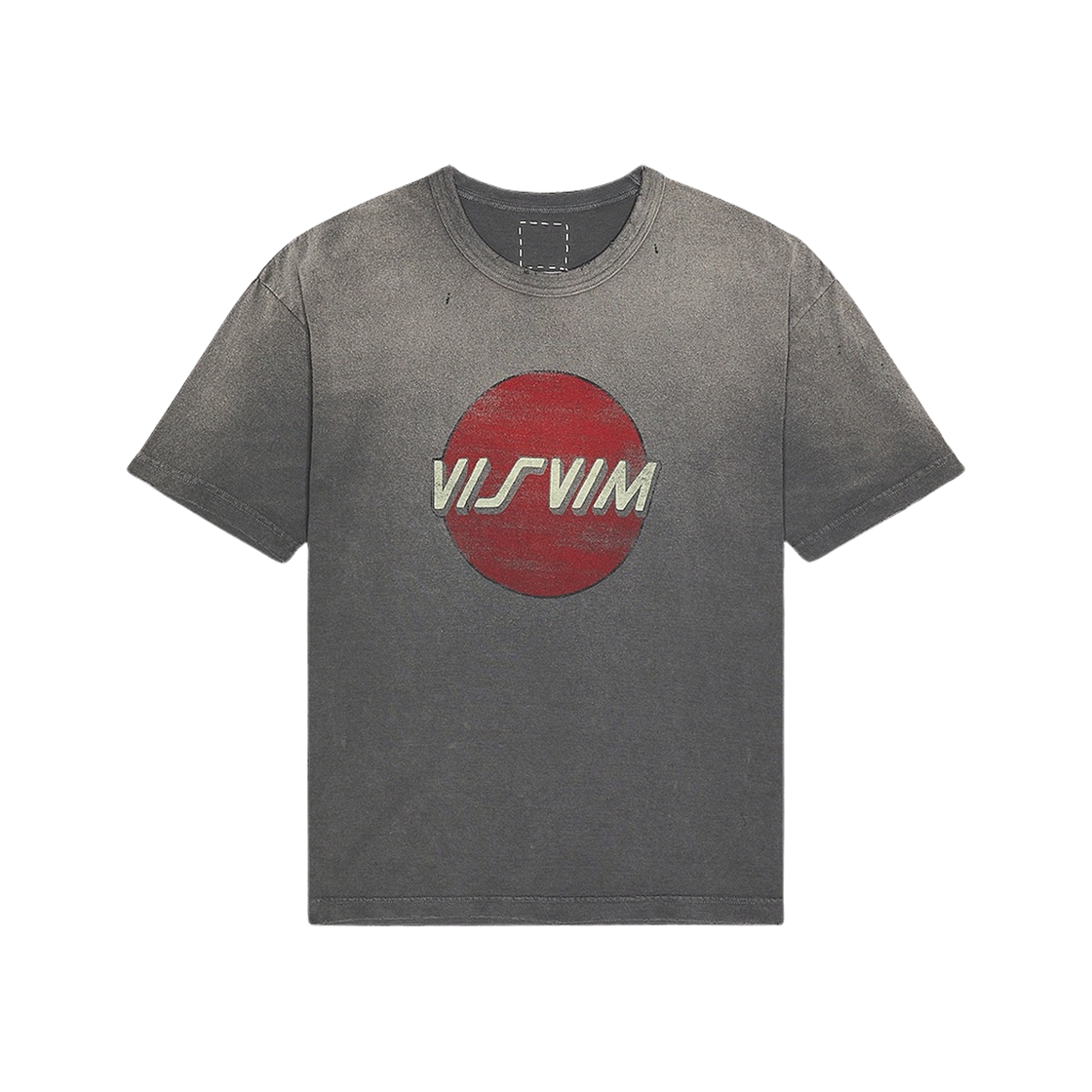 비즈빔 점보 크래쉬 숏슬리브 티셔츠 그레이 - 22FW(Visvim Jumbo Crash S/S T-Shirt Grey - 22FW)