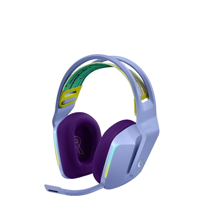 로지텍코리아 공식 G733 LIGHTSPEED 7.1ch 무선 게이밍 헤드셋 라일락(Logitech G733 LIGHTSPEED 7.1ch Wireless Gaming Headset Lilac)