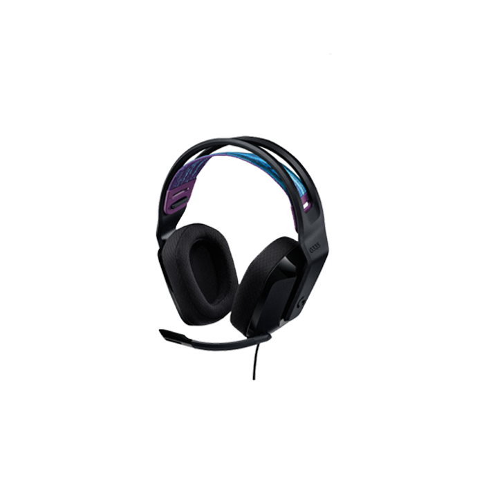 로지텍코리아 공식 G335 유선 게이밍 헤드셋  블랙(Logitech G335 Wired Gaming Headset Black)
