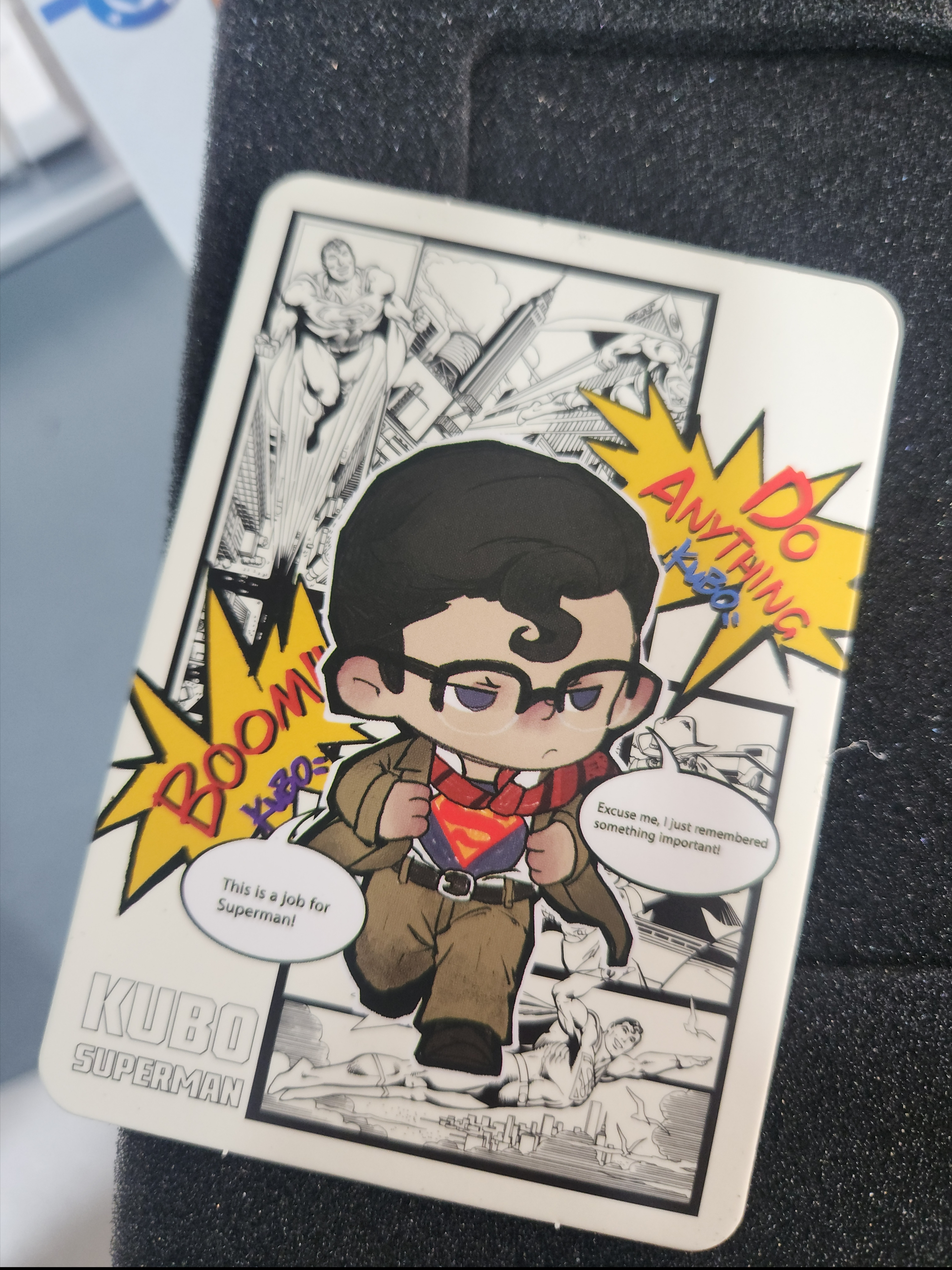 Pop Mart Superman Kubo Figurine 착용 스타일 - 2