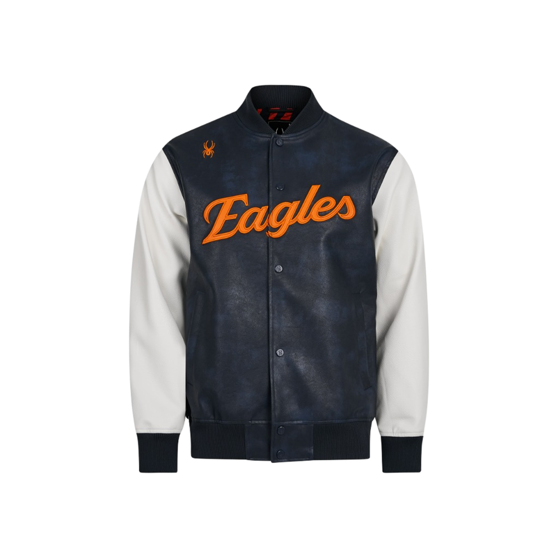 SBKPCNJK801M-NVY Hanwha Eagles Spyder 25 Fashion Line Varsity Jacket Navy