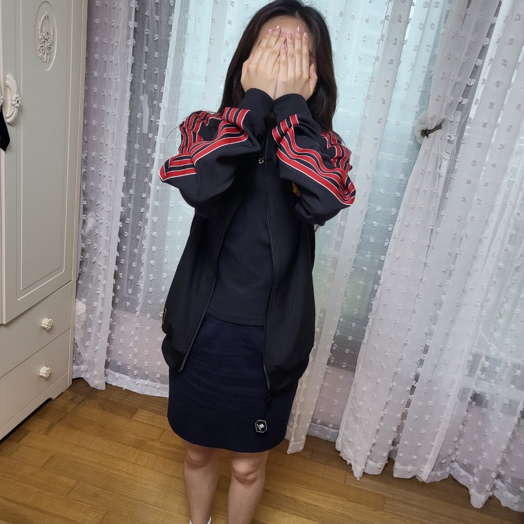 Adidas Manchester United Terrace Icon Track Top Black - KR Sizing 착용 스타일 - 2