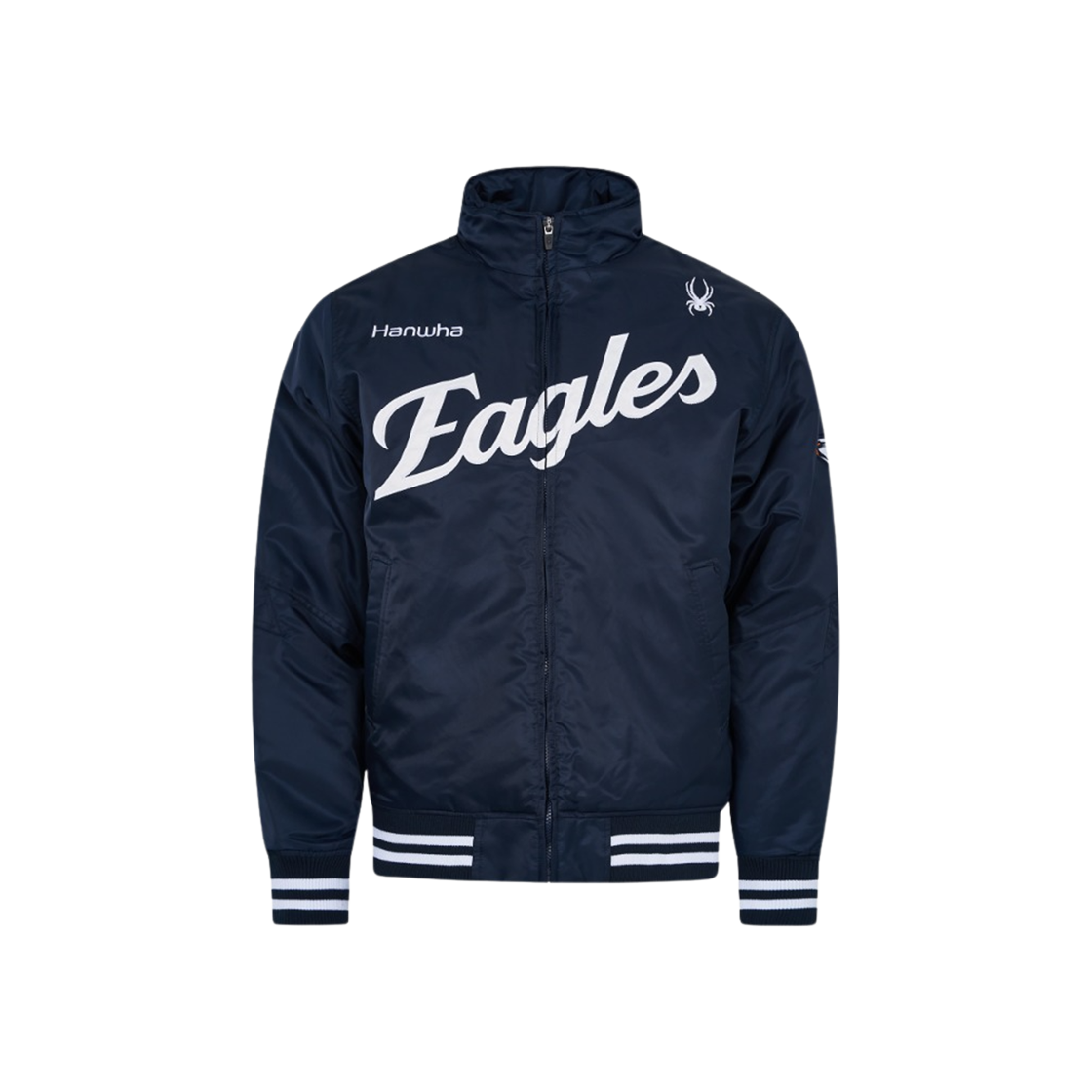 SBKPCNJK602U-NVY Hanwha Eagles Spyder 25 Authentic Winter Jumper Navy