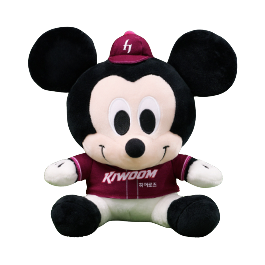 KBO x 디즈니 미키 플러시 키움 히어로즈(KBO x Disney Mickey Plush Kiwoom Heroes)