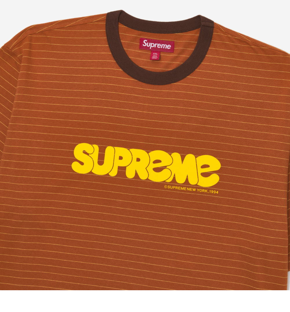 슈프림 버블 숏슬리브 탑 오렌지 – 25SS | Supreme | KREAM