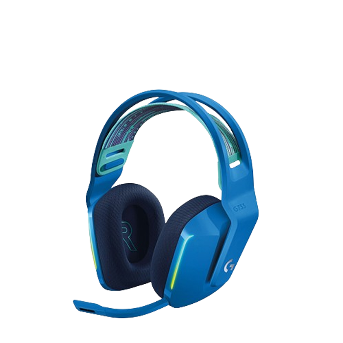로지텍코리아 공식 G733 LIGHTSPEED 7.1ch 무선 게이밍 헤드셋 블루(Logitech G733 LIGHTSPEED 7.1ch Wireless Gaming Headset Blue)