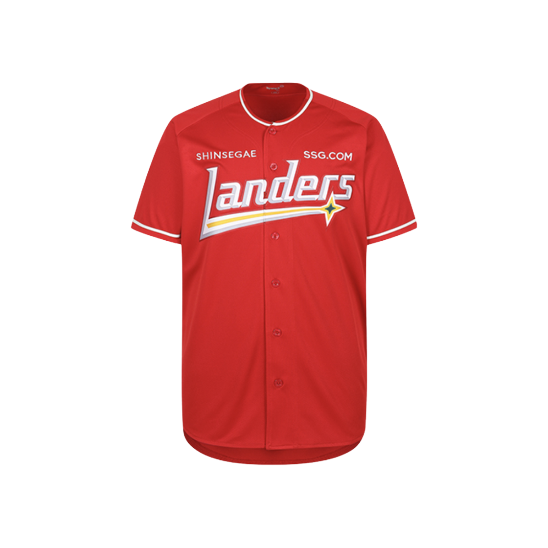 SSG 랜더스 레플리카 어웨이 유니폼 레드 (논 마킹 버전)(SSG Landers Replica Away Uniform Red (Non Marking Ver.))