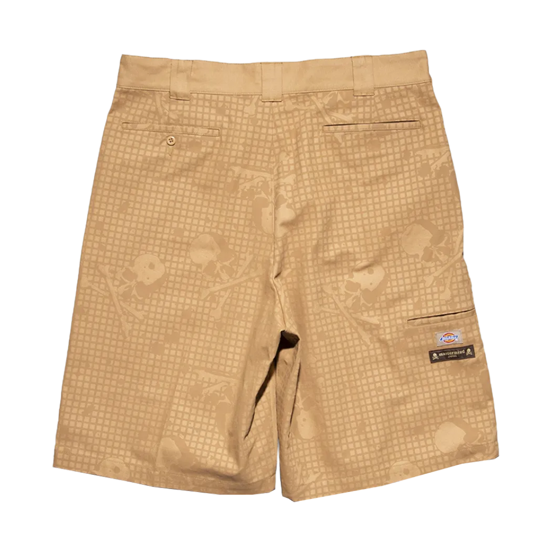 디키즈 x 마스터마인드 워크 쇼츠 카멜(Dickies x Mastermind Works Shorts Camel)