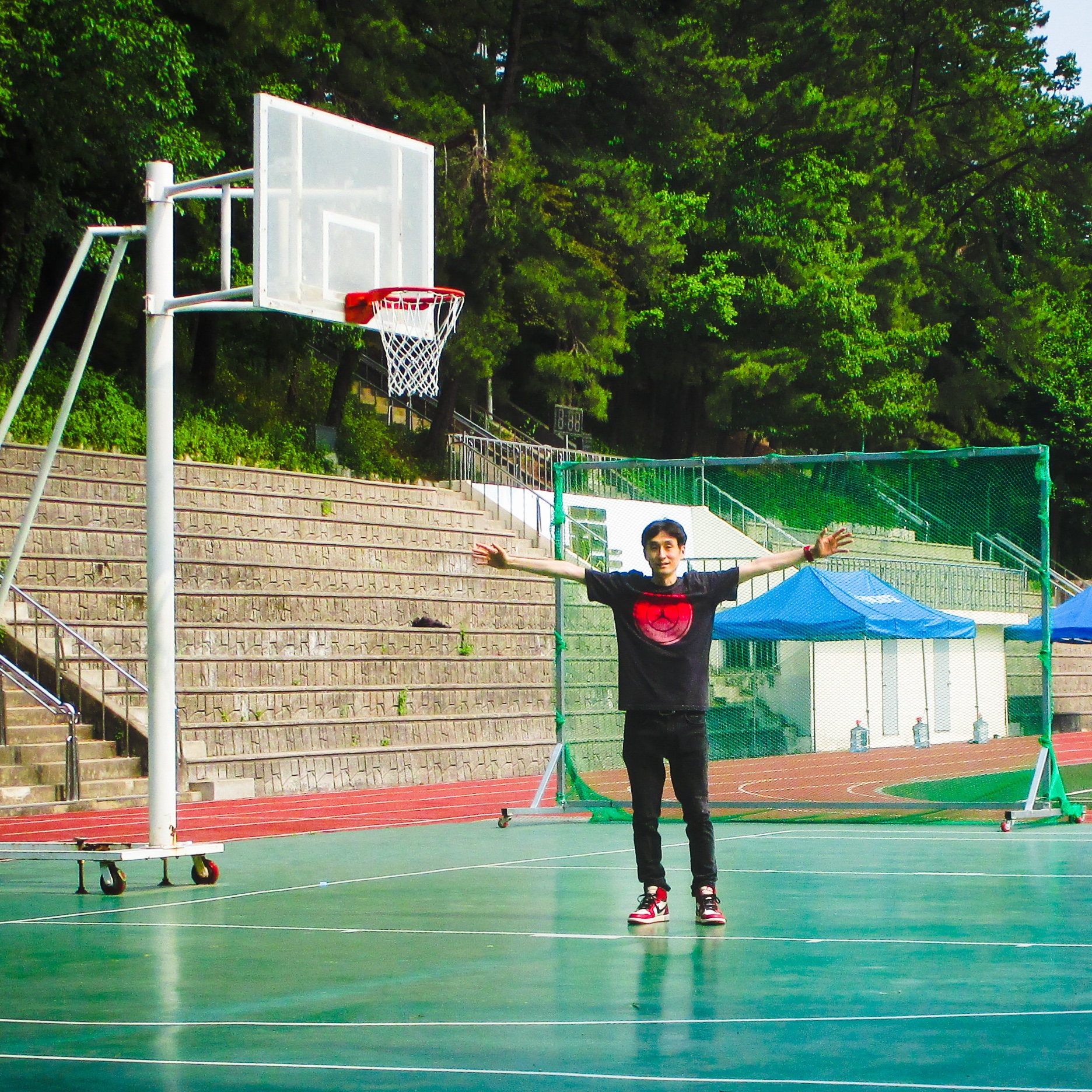 Jordan 1 Retro High OG Chicago 2022, Jordan x Paris Saint-Germain T-Shirt Off Noir - Asia 착용 스타일