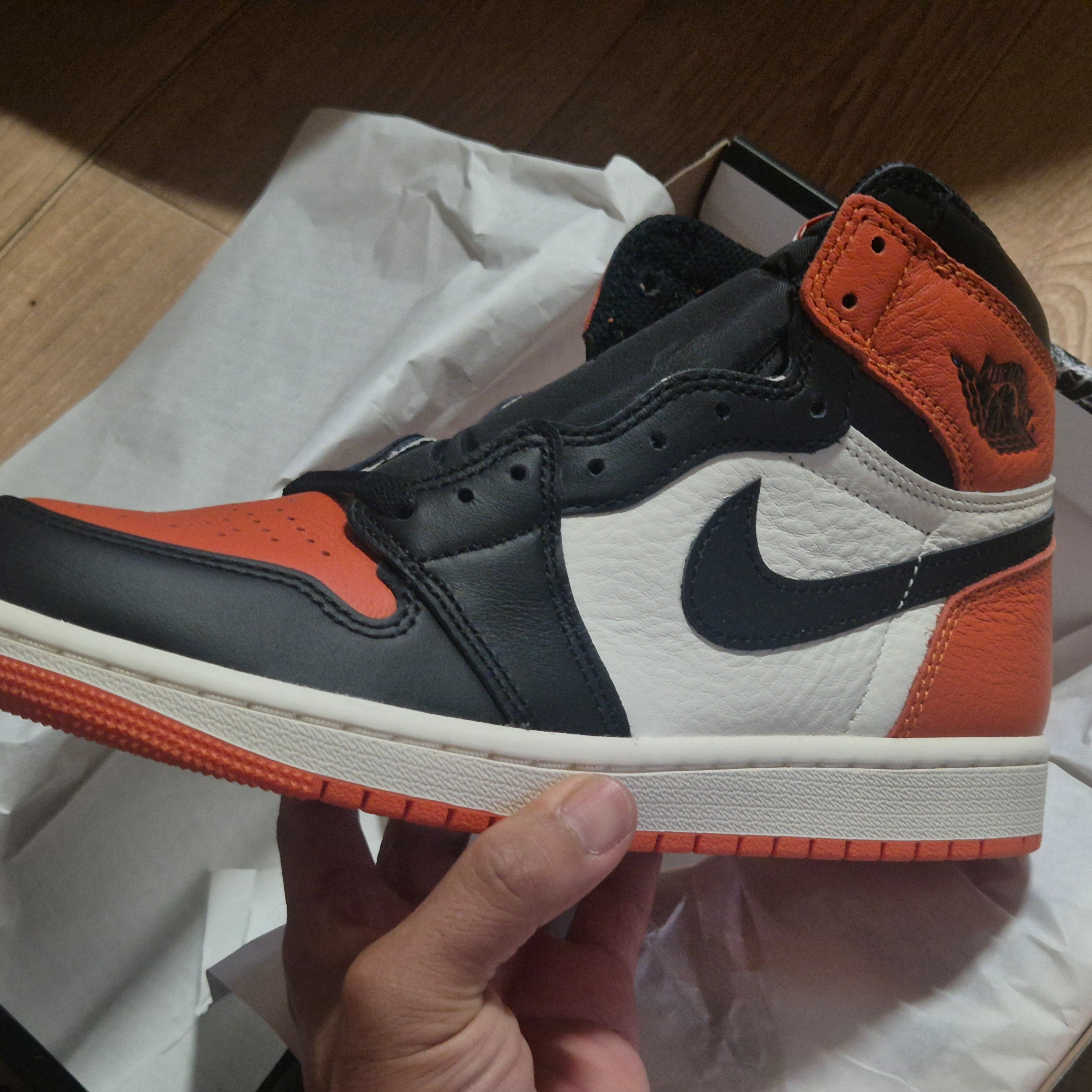 Jordan 1 Retro High OG Shattered Backboard 착용 스타일