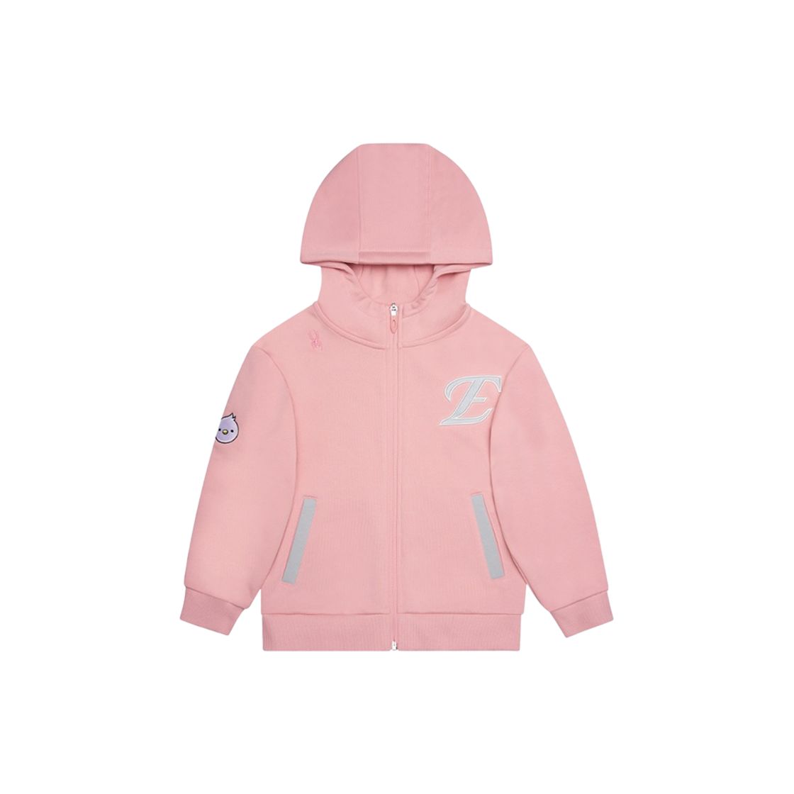SBKPCNFT851K-PNK (Kids) Hanwha Eagles Spyder 25 Cushion Paper Hoodie Zip Up Pink