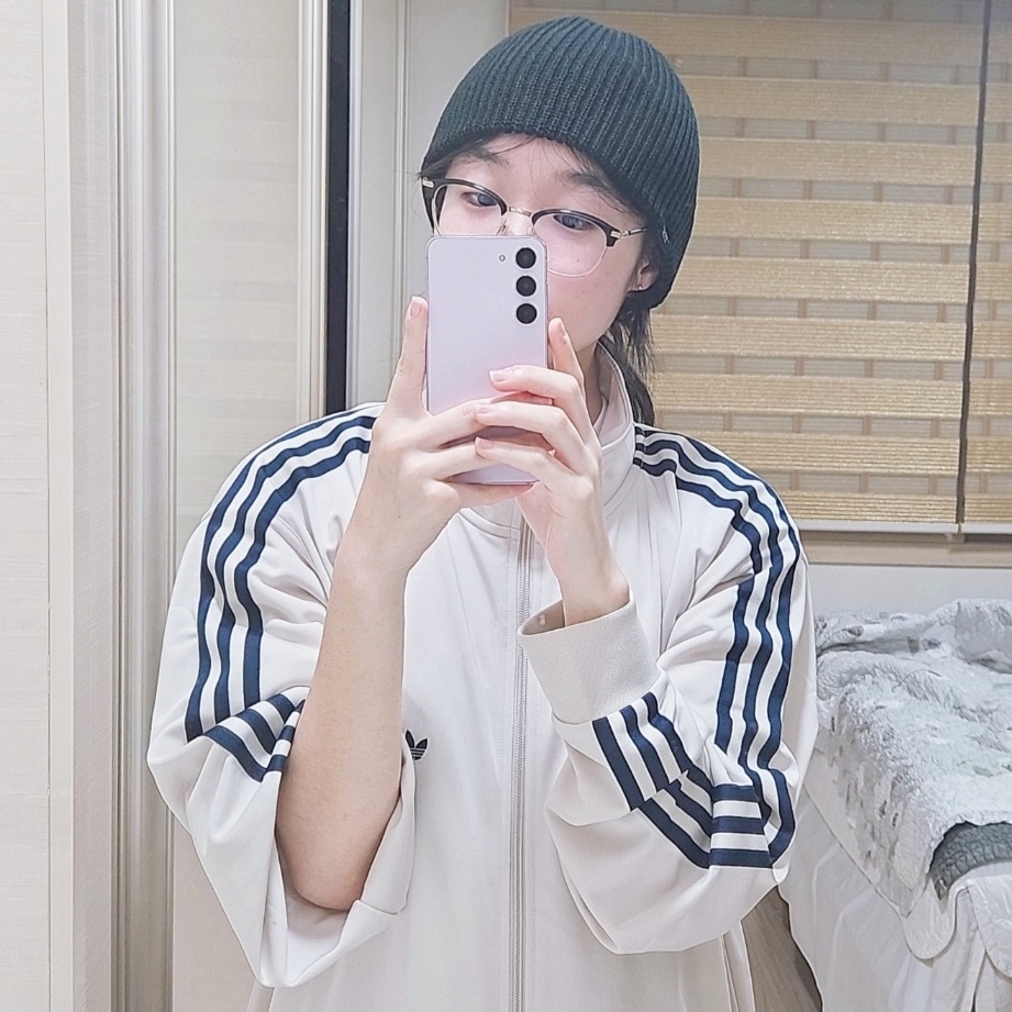 Adidas Originals Beckenbauer Track Top Bliss - KR Sizing 착용 스타일 - 1
