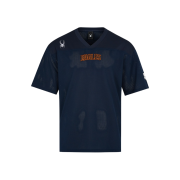 Hanwha Eagles Spyder 25 Authentic Plus Line Mesh T-Shirt Navy