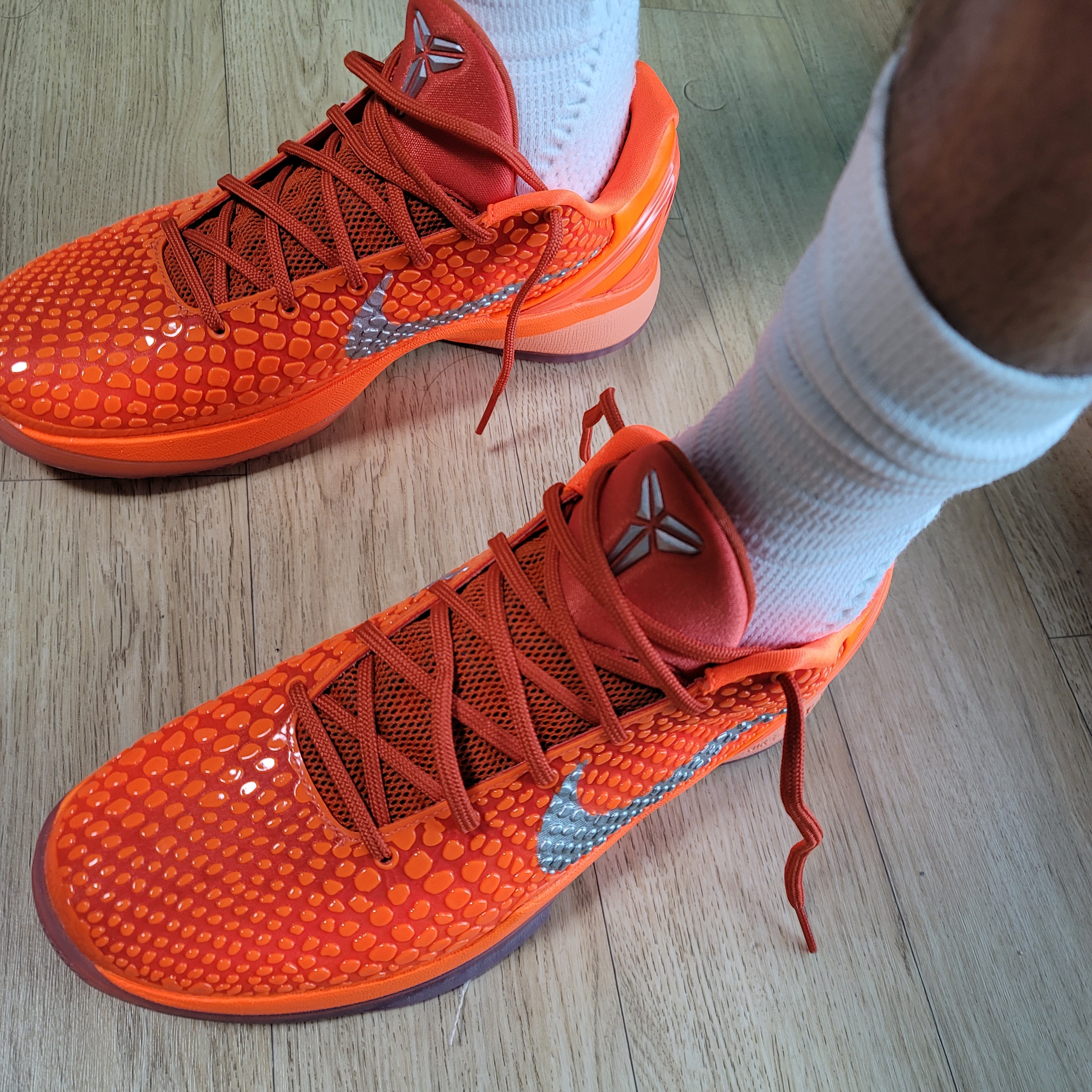 Nike Kobe 6 Protro Total Orange 착용 스타일 - 1