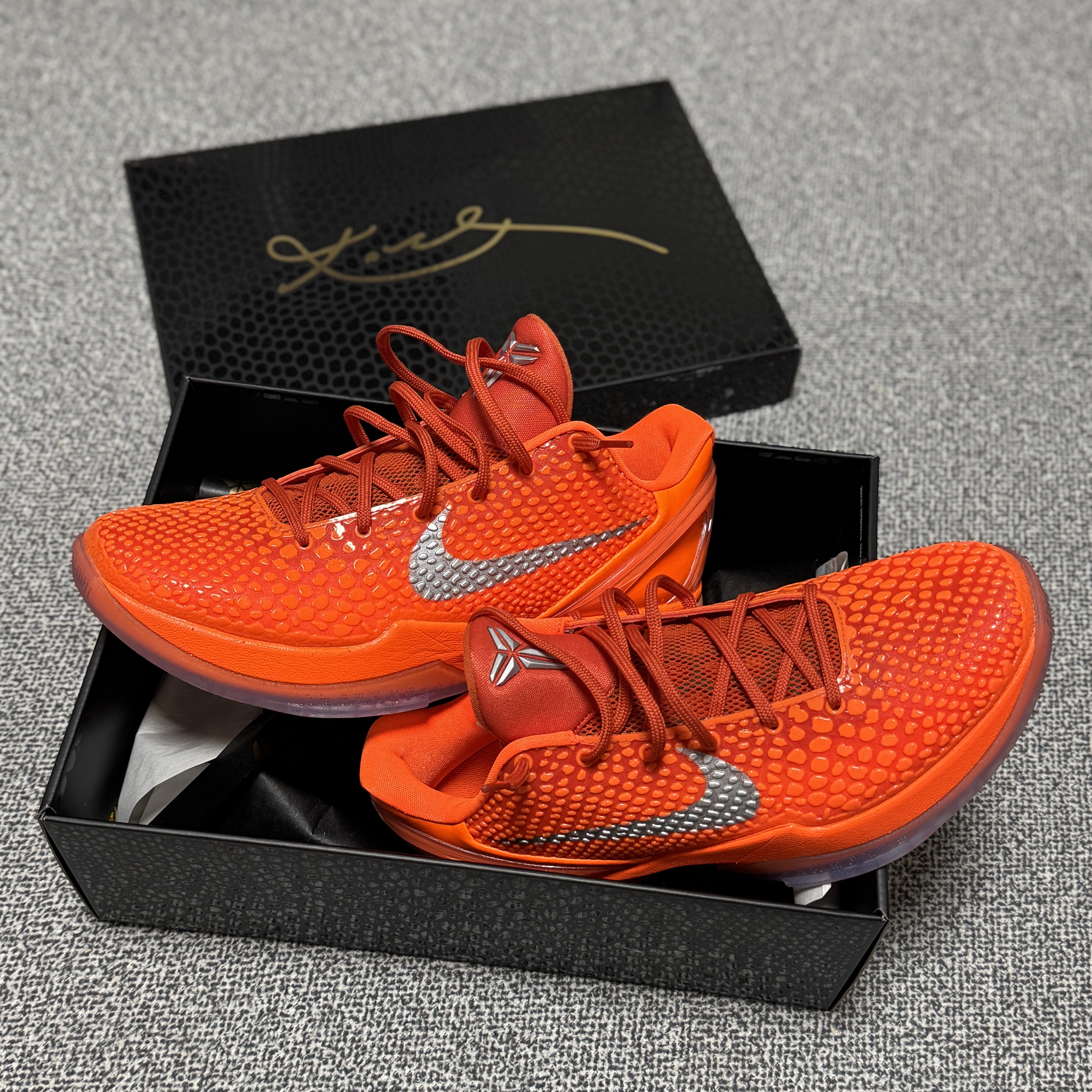 Nike Kobe 6 Protro Total Orange 착용 스타일