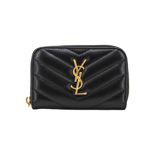 IT5U2MHE6HUE [A등급] Saint Laurent Vintage Cassandra Matelasse Coin Card Holder 804479