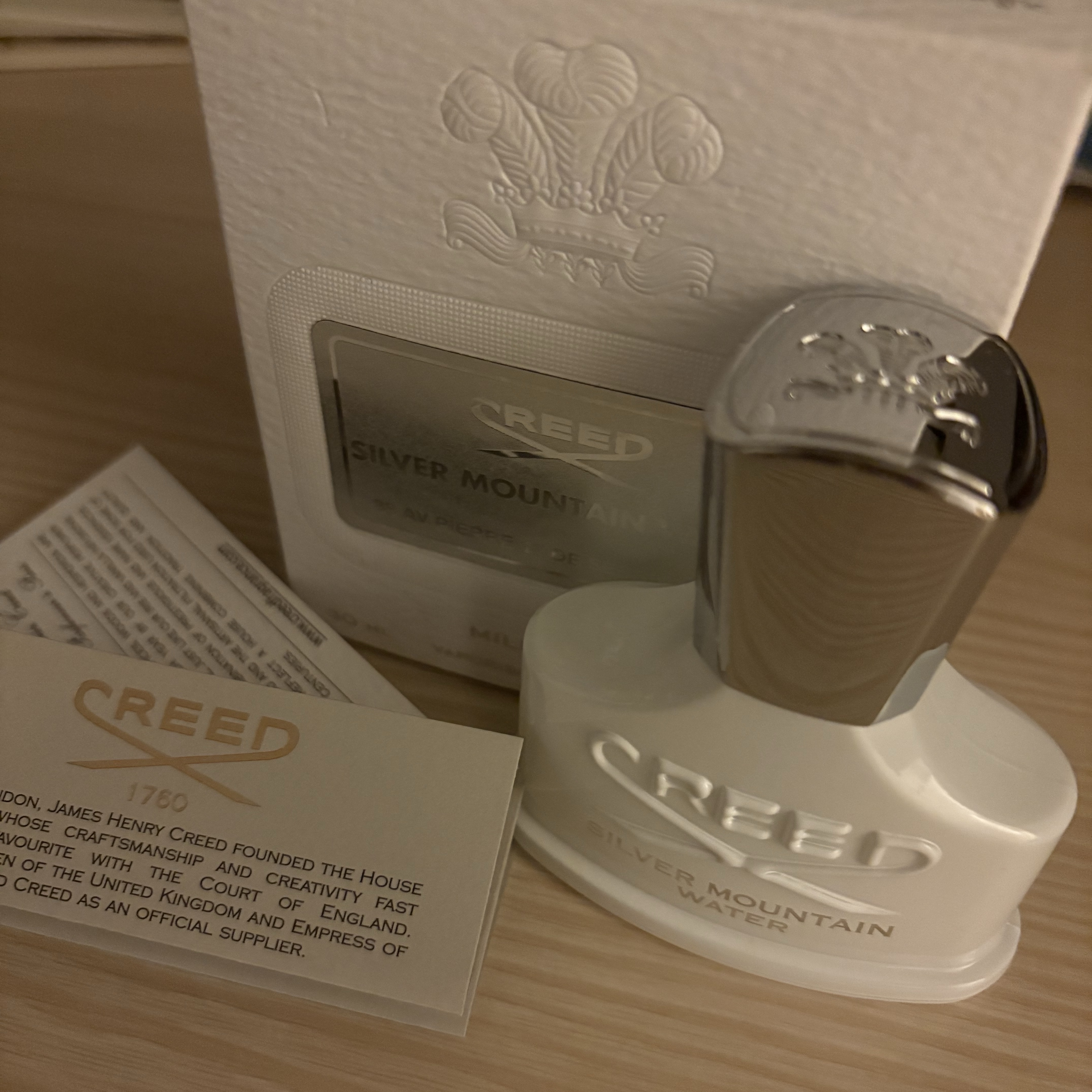 Creed Silver Mountain Water Eau De Parfum 30ml 착용 스타일