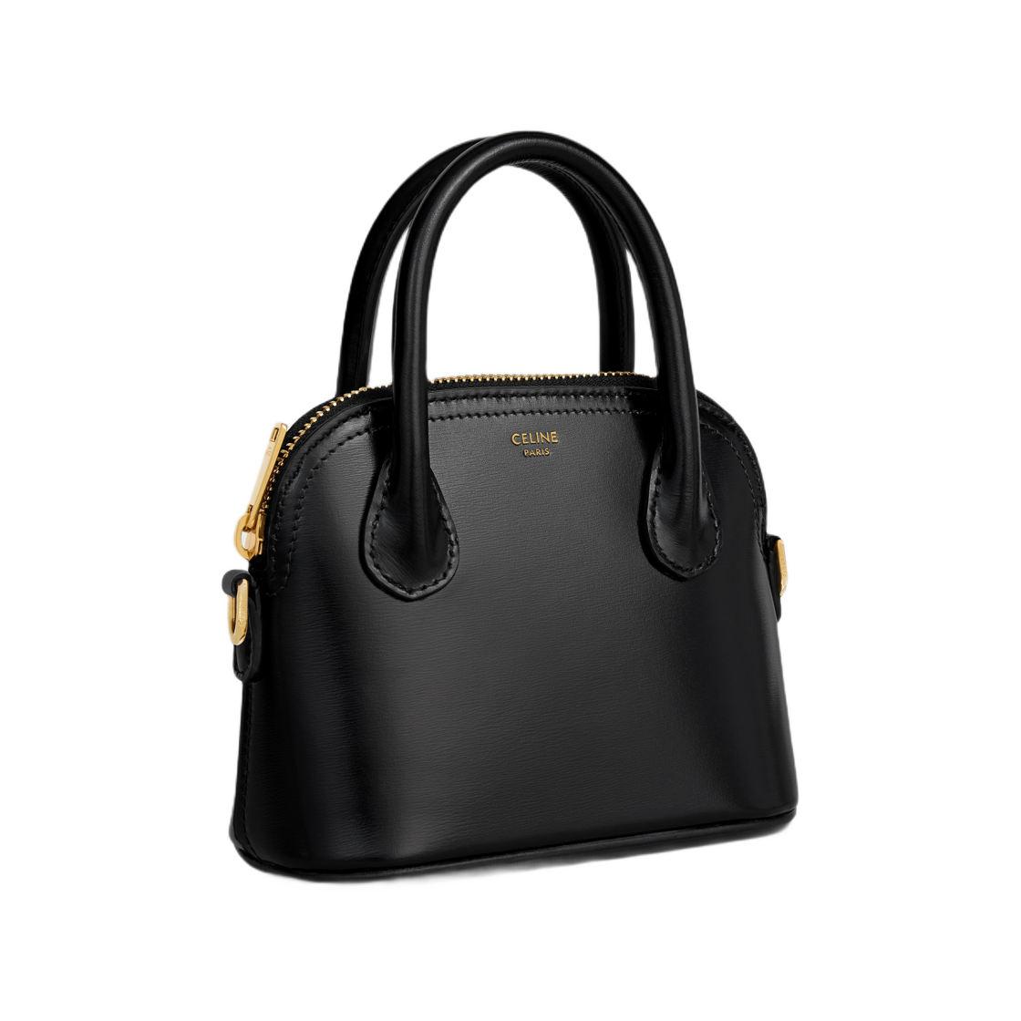 셀린느 미니 오노린 샤이니 카프스킨 블랙(Celine Mini Honorine in Shiny Calfskin Black) - 2