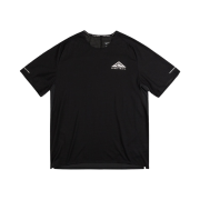 Nike Dri-Fit Trail Solar Chase Running Top Black White - Asia
