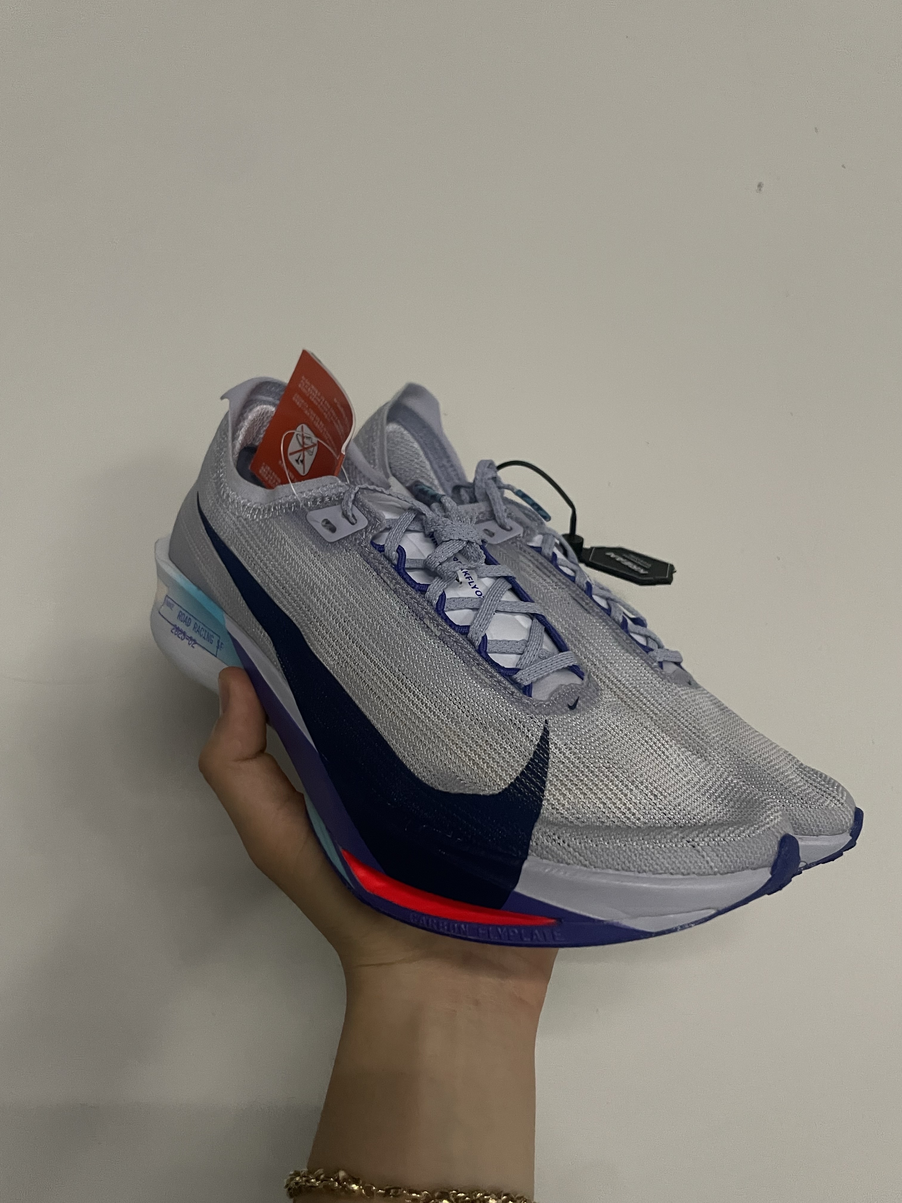 Nike ZoomX Streakfly 2 Ghost Persian Violet 착용 스타일 - 4