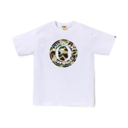 BAPE 1st Camo Busy Works T-Shirt White Yellow