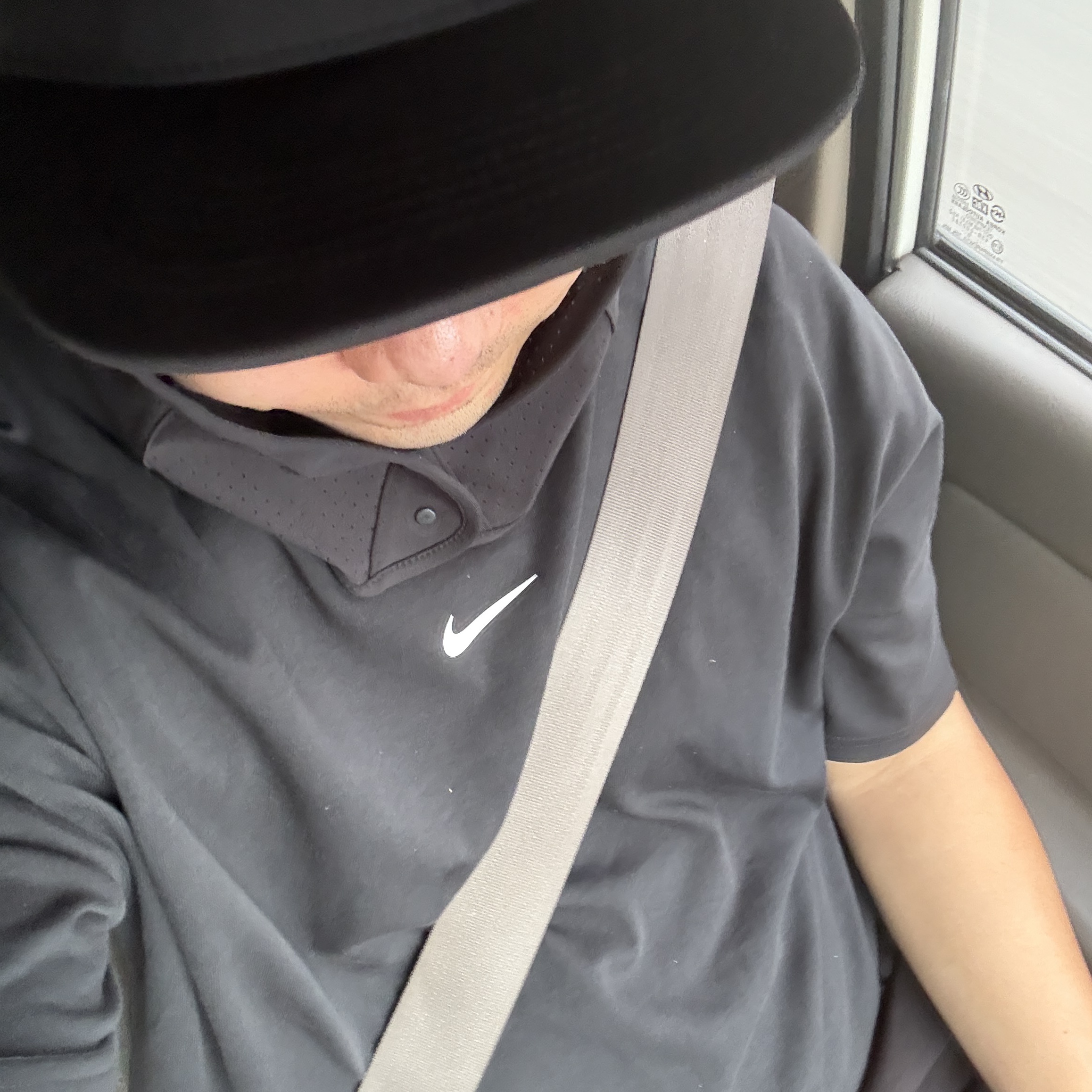 Nike x Drake Nocta Max 90 T-Shirt Black (FN7663-010), Nike ACG Fly Cap Black 착용 스타일