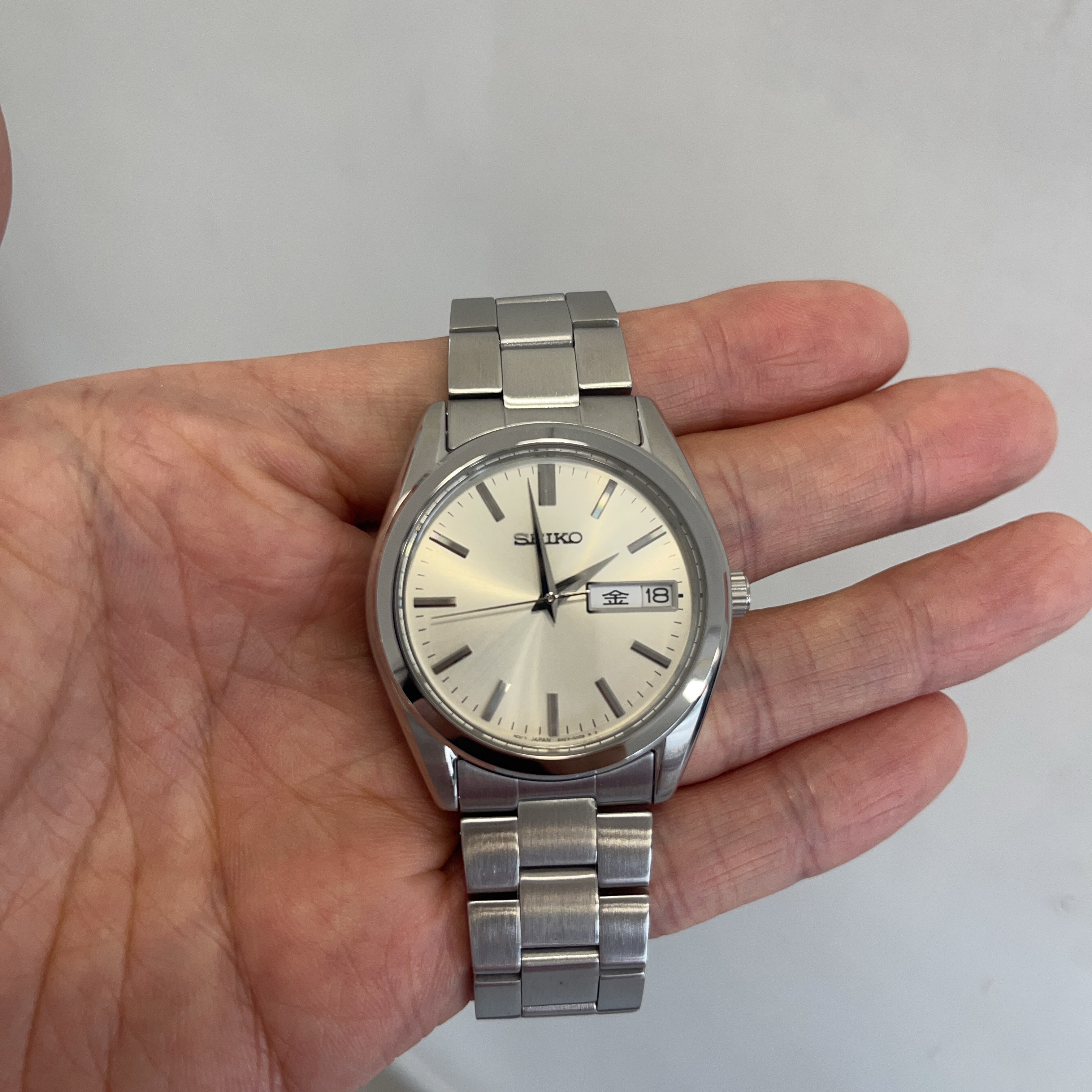 Seiko SBTH007 Silver 착용 스타일