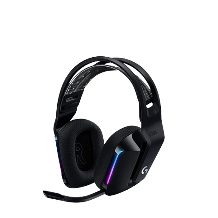 로지텍코리아 공식 G733 LIGHTSPEED 7.1ch 무선 게이밍 헤드셋 블랙(Logitech G733 LIGHTSPEED 7.1ch Wireless Gaming Headset Black)