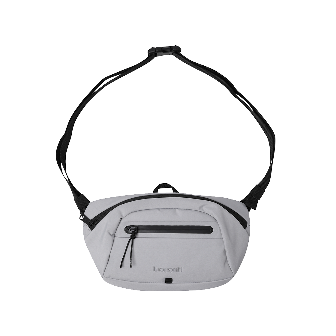 QQ323ABG74_WGR0 le coq sportif Sports Hip Cross Bag White Grey