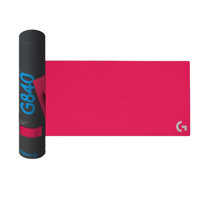 로지텍코리아 공식 G840 XL 핑크 게이밍 마우스 패드(Logitech G840 XL Pink Gaming Mouse Pad)