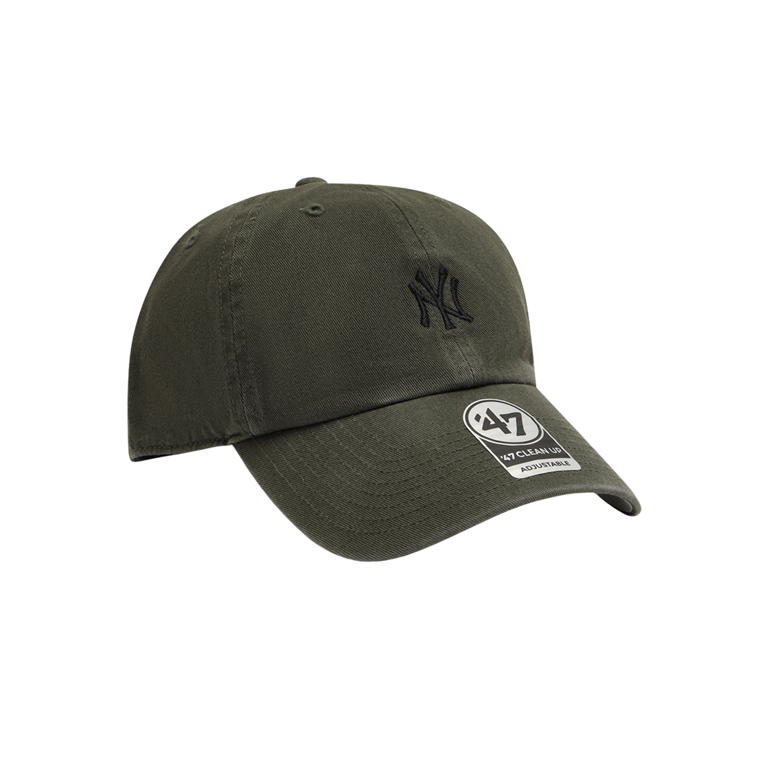 B-BSRNR17GWS-MS 47 Brand NY Yankees Base Runner Clean Up Washed Green