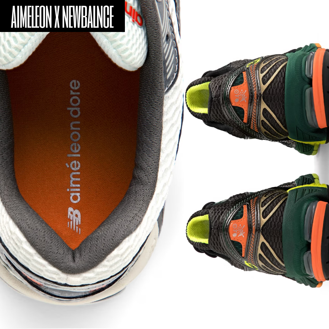 New Balance x Aime Leon Dore 860v2 Pink, New Balance x Aime Leon Dore 860v2 Black Multi 착용 스타일 - 3