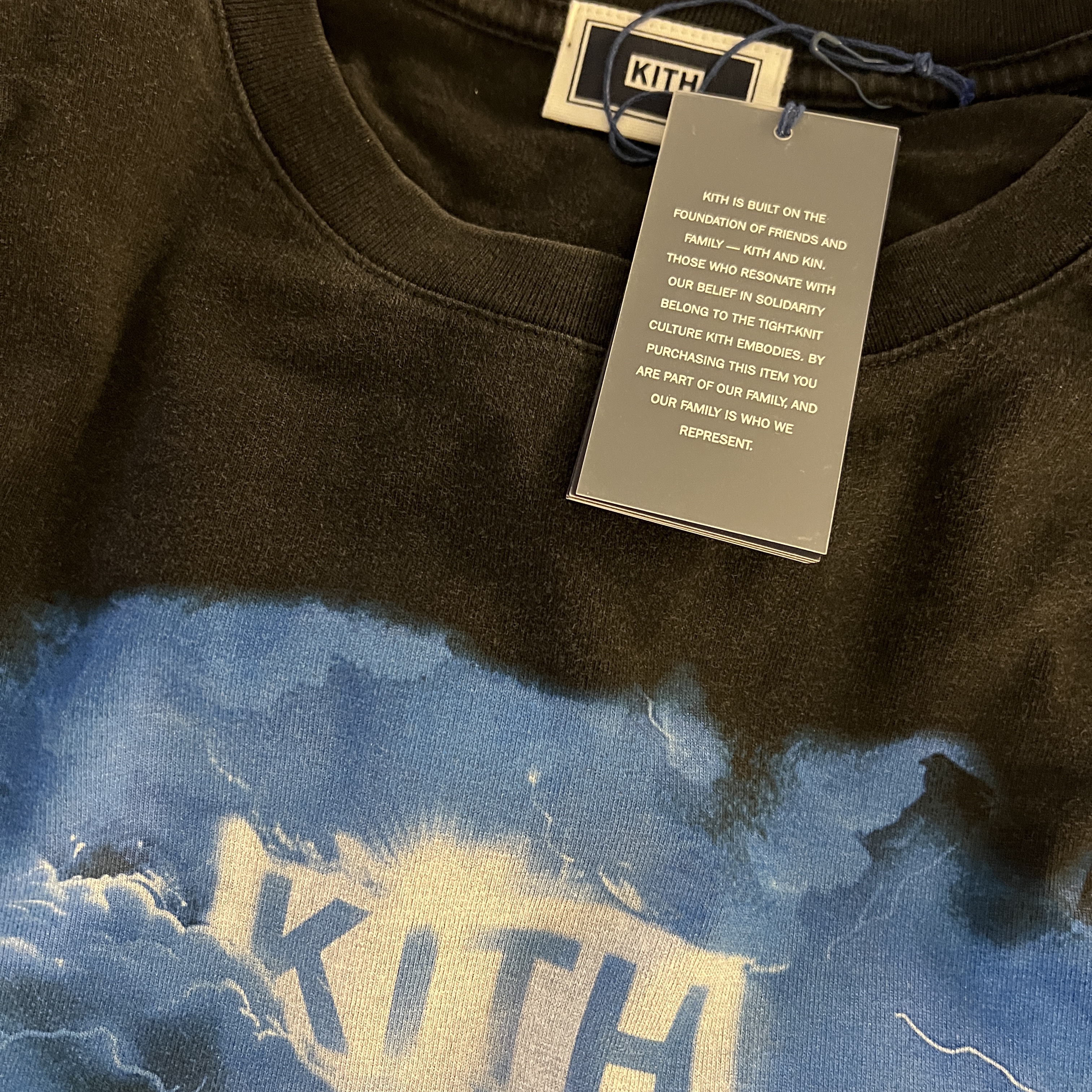 Kith Storm Vintage T-Shirt Black 착용 스타일