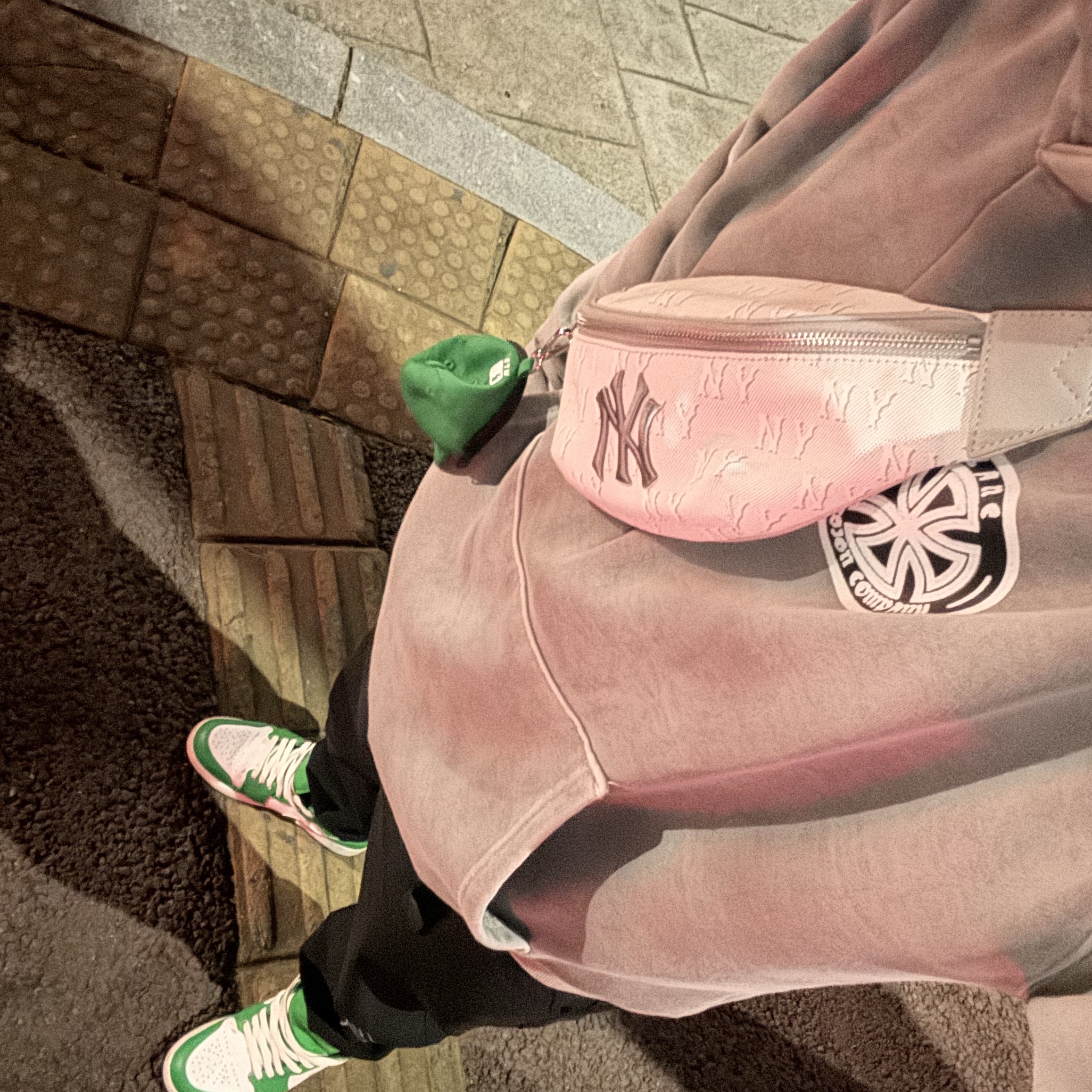 Jordan 1 Mid Lucky Green 착용 스타일