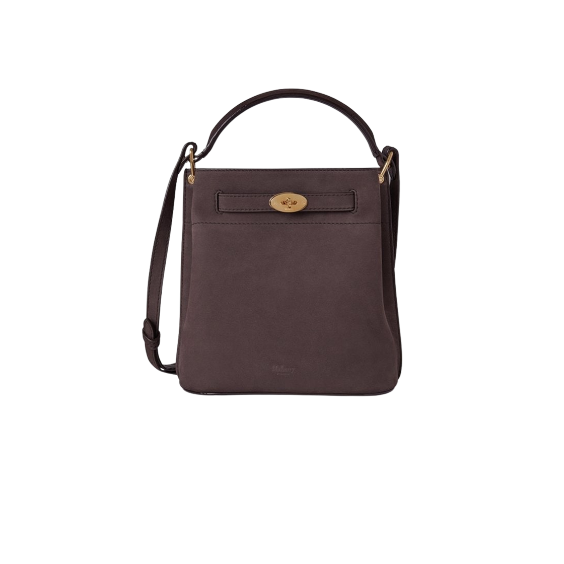 HH9567-687A110 Mulberry Islington Bucket Bag Ebony