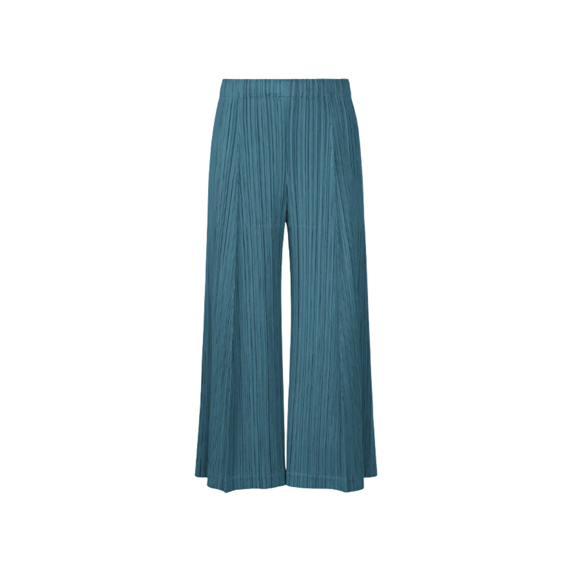 (W) 플리츠 플리즈 이세이 미야케 시커 바텀 1 팬츠 피콕 블루((W) Pleats Please Issey Miyake Thicker Bottoms 1 Pants Peacock Blue) - 1