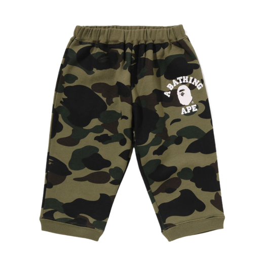 - (Kids) BAPE 1st Camo College Baby Pants Yellow