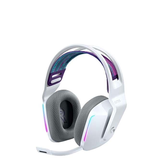 로지텍코리아 공식 G733 LIGHTSPEED 7.1ch 무선 게이밍 헤드셋 화이트(ogitech G733 LIGHTSPEED 7.1ch Wireless Gaming Headset White)