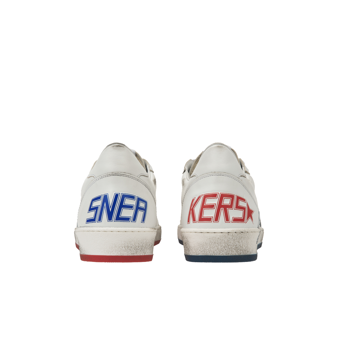 골든구스 볼 스타 블루 레드 화이트탭 스니커즈(Golden Goose Ball Star Blue Red White Heel Tab Sneakers) - 6