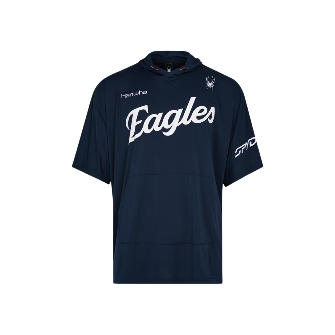 SBKPCNHD602M-NVY Hanwha Eagles Spyder 25 Icing Hoodie T-Shirt Navy