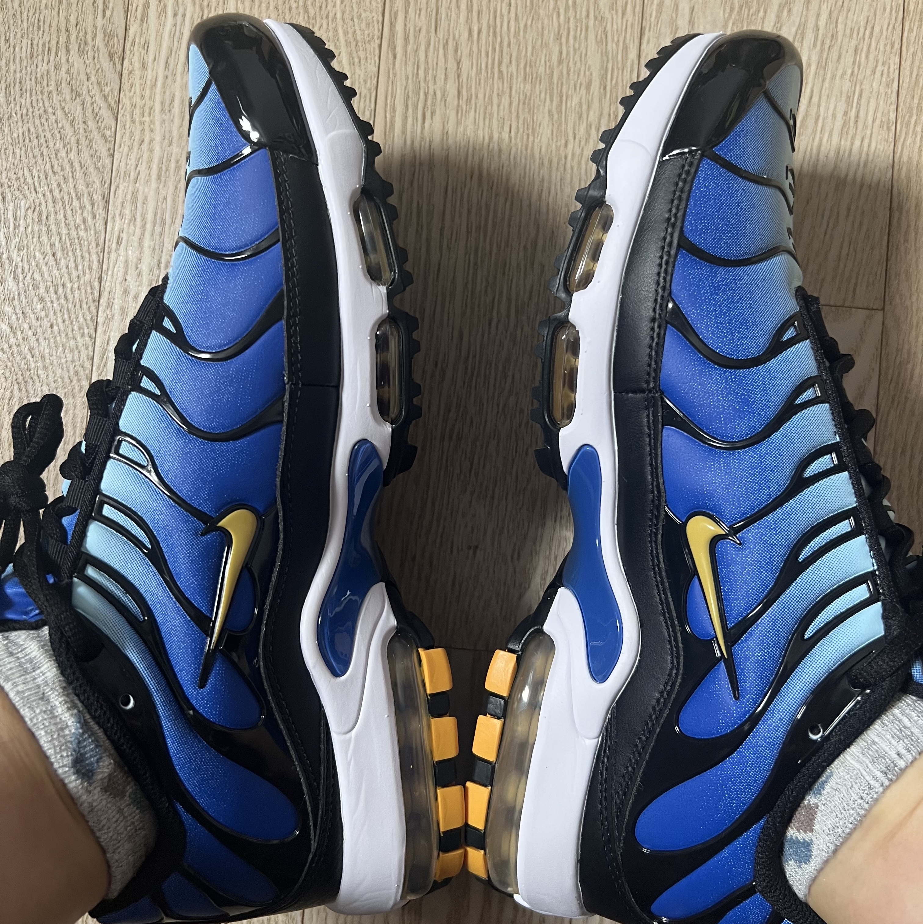 Nike Air Max Plus Golf Hyper Blue Sky Blue 착용 스타일 - 2