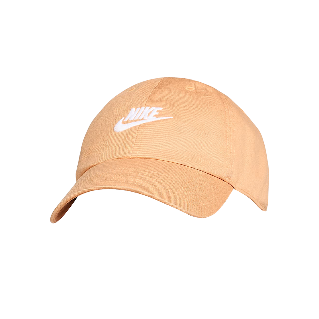 나이키 클럽 언스트럭처 퓨추라 워시드 캡 코퍼 문 화이트(Nike Club Unstructured Futura Washed Cap Copper Moon White)