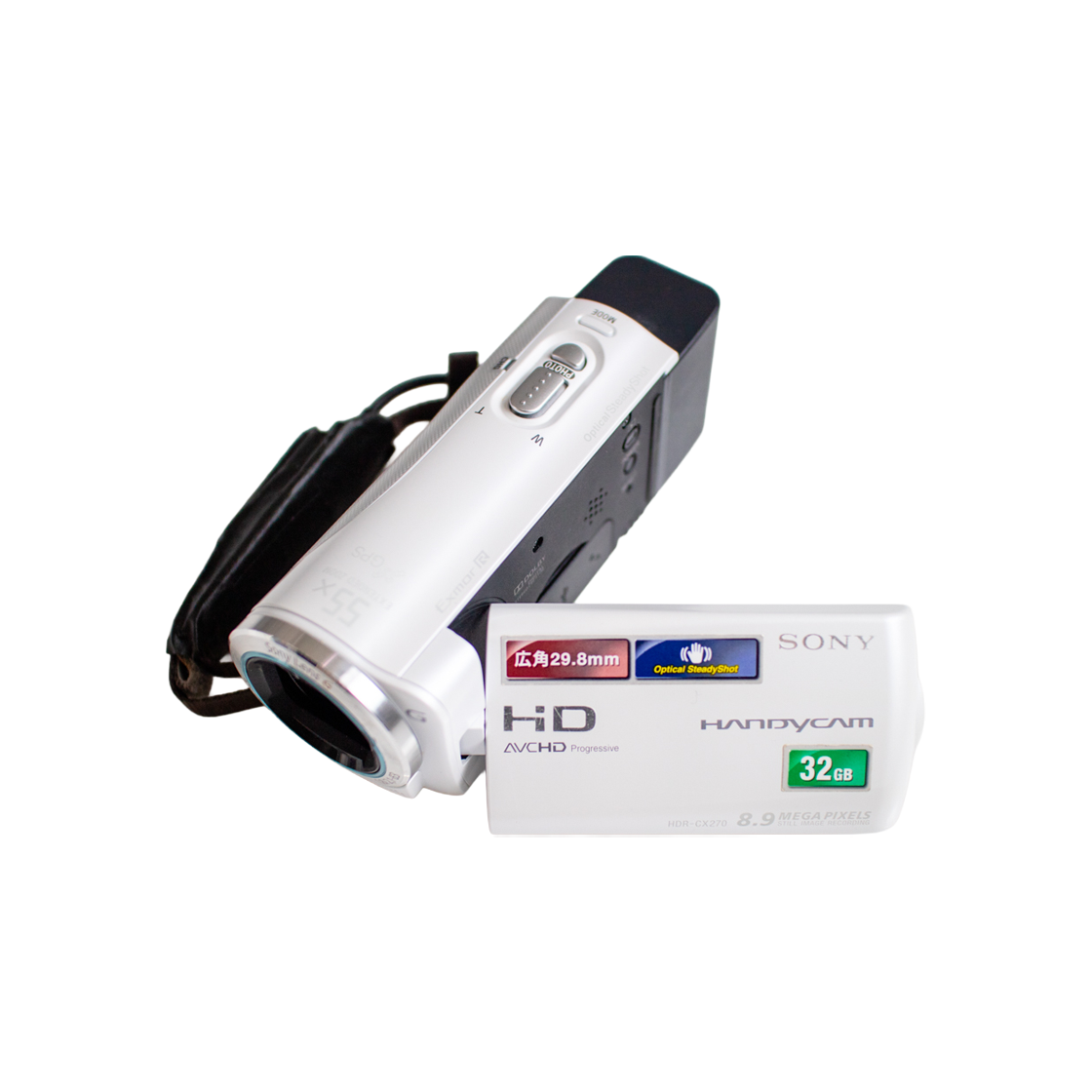 SONY HDR-CX270V ホワイト Amazon | SONY HDビデオカメラ Handycam CX270V プレミアム