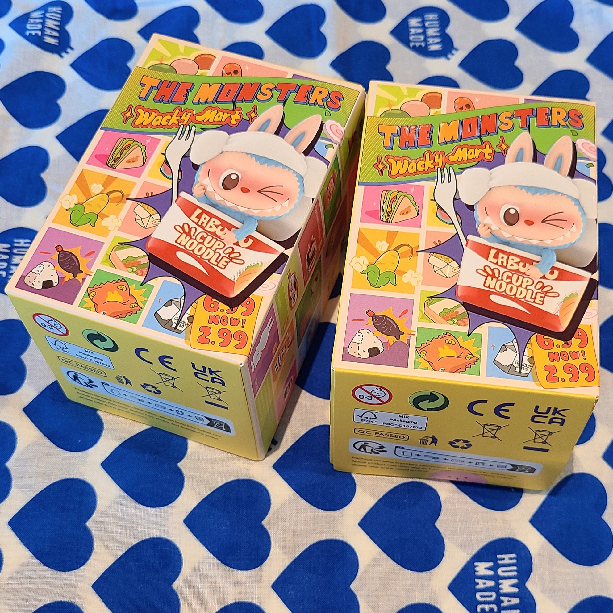 Pop Mart Labubu The Monsters Wacky Mart Series Figures (1 Blind Box), Pop Mart Labubu The Monsters Wacky Mart Series Figures (12 Blind Boxes) 착용 스타일 - 1