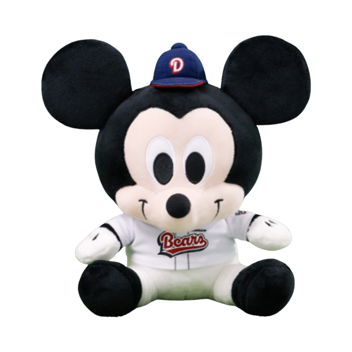 KBO x 디즈니 미키 플러시 두산 베어스(KBO x Disney Mickey Plush Doosan Bears)
