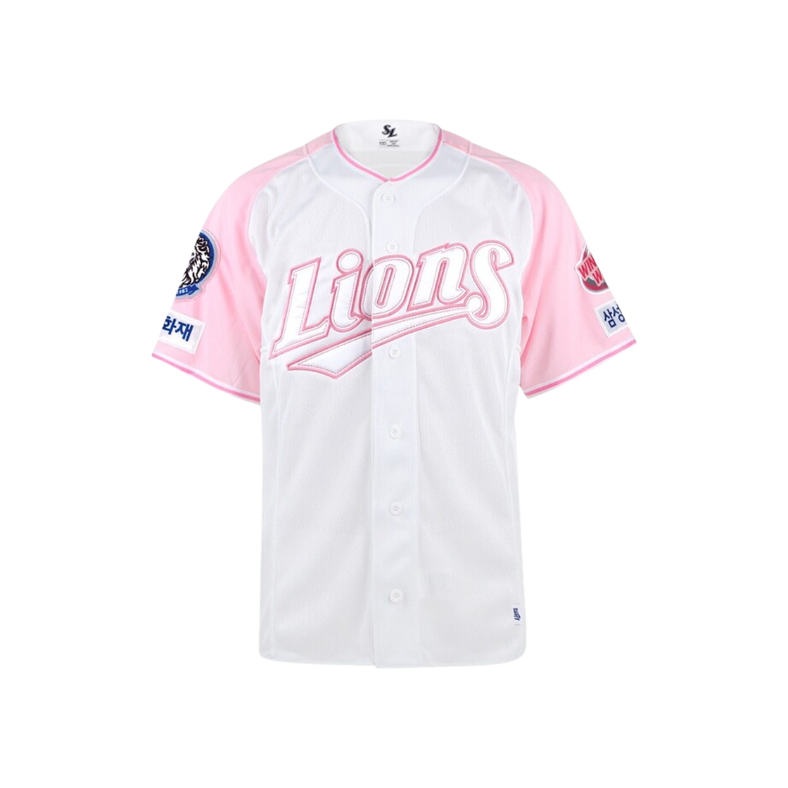 삼성 라이온즈 2025 프로페셔널 핑크 유니폼 화이트 핑크 (논 마킹 버전)(Samsung Lions 2025 Professional Pink Uniform White Pink (Non Marking Ver.))