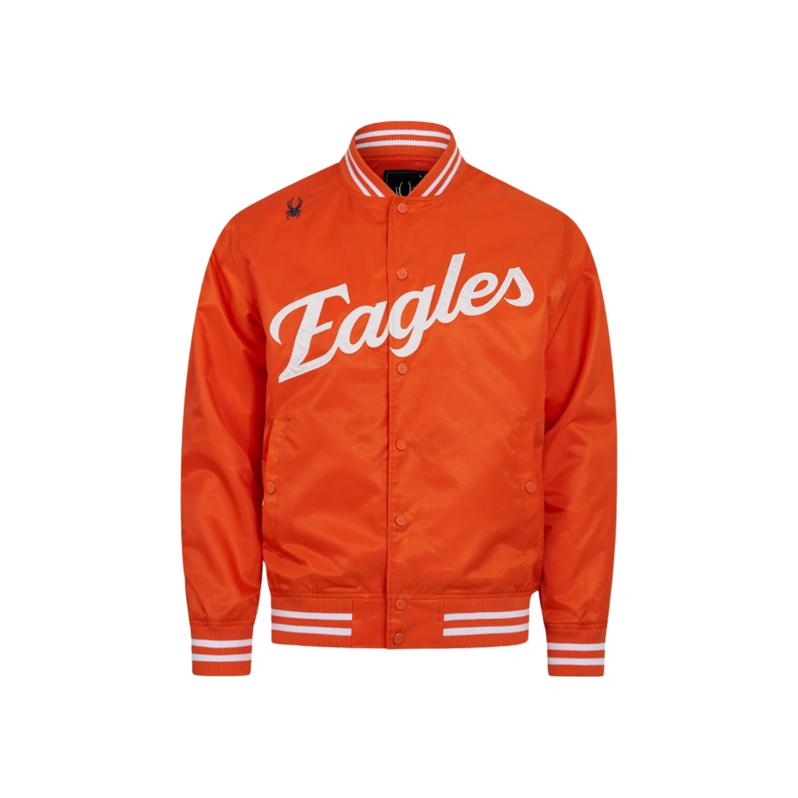 한화 이글스 스파이더 25 패션 라인 나일론 바시티 자켓 오렌지(Hanwha Eagles Spyder 25 Fashion Line Nylon Varsity Jacket Orange)
