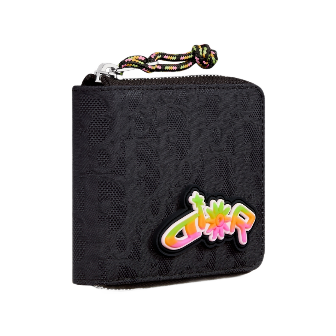 디올 x 루이스 해밀턴 지퍼 월렛 디올 오블리크 나일론 블랙(Dior x Lewis Hamilton Zipped Wallet Dior Oblique Nylon Black) - 2