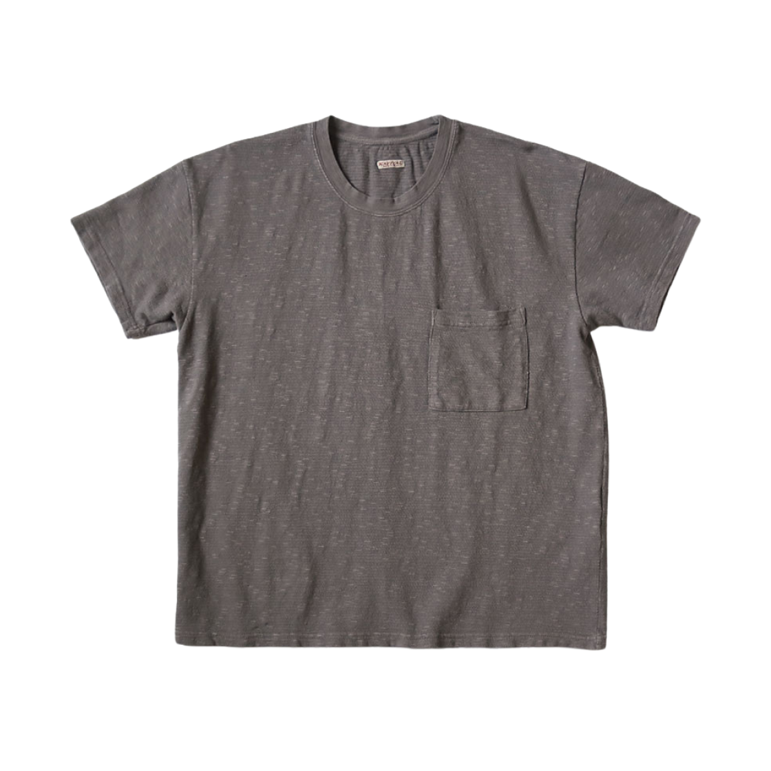 캐피탈 어뮤즈 니트 포켓 티셔츠 잉크 블랙(Kapital Amuse Knit Pocket T-Shirt Ink Black) - 1