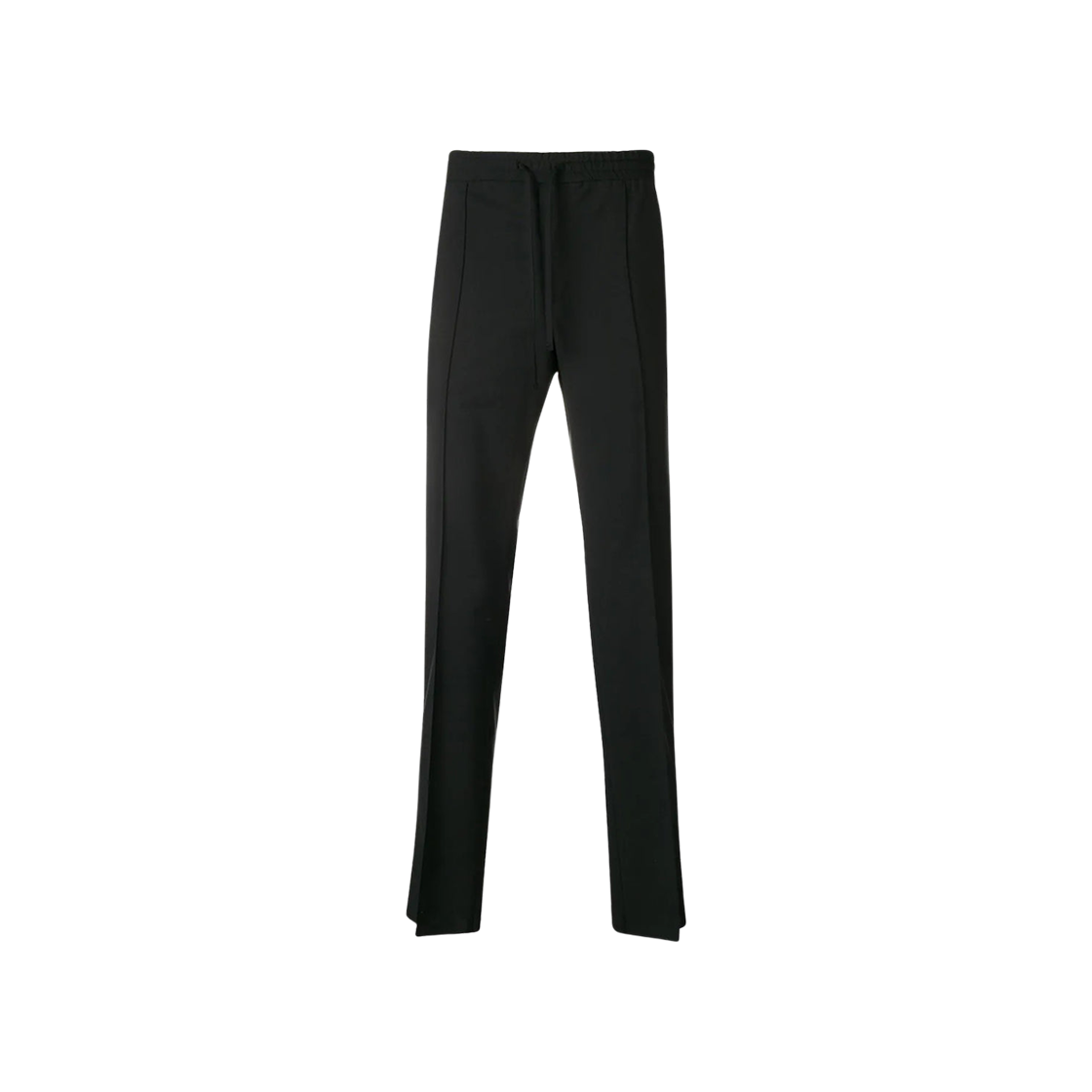 RB52225S0NO Valentino Straight Wool Pants Black